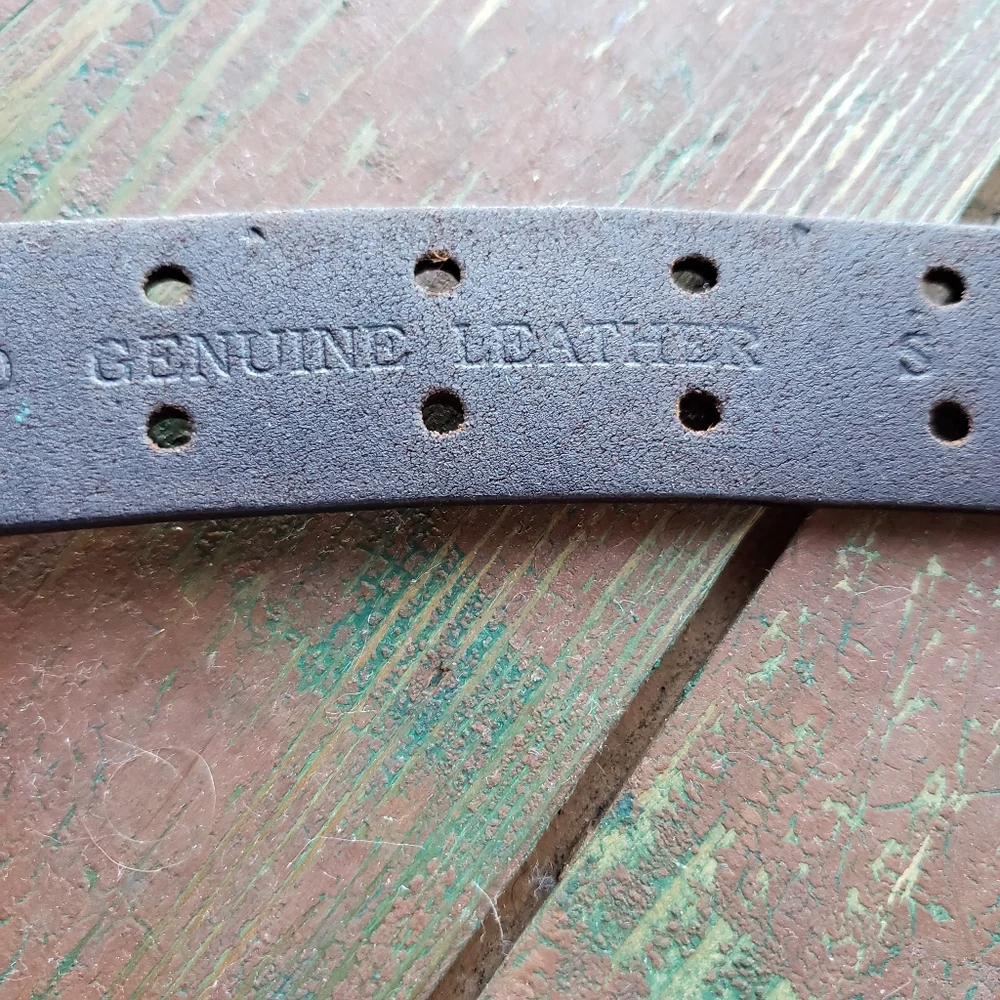 Brown Leather Child's Belt, S